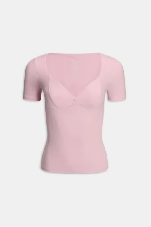 DayFlex Plunge Top - Ballet Slipper