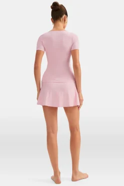 DayFlex Plunge Top - Ballet Slipper