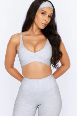 DayFlex Push-Up Sports Bra - Grey Marl