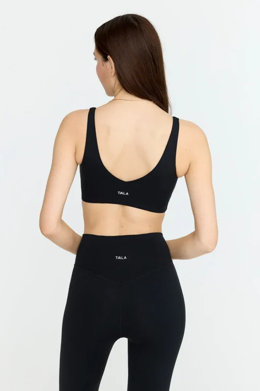 DayFlex Push-Up Sports Bra - Shadow Black