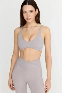 DayFlex Push-Up Sports Bra - Taupe