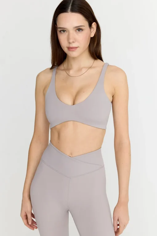 DayFlex Push-Up Sports Bra - Taupe
