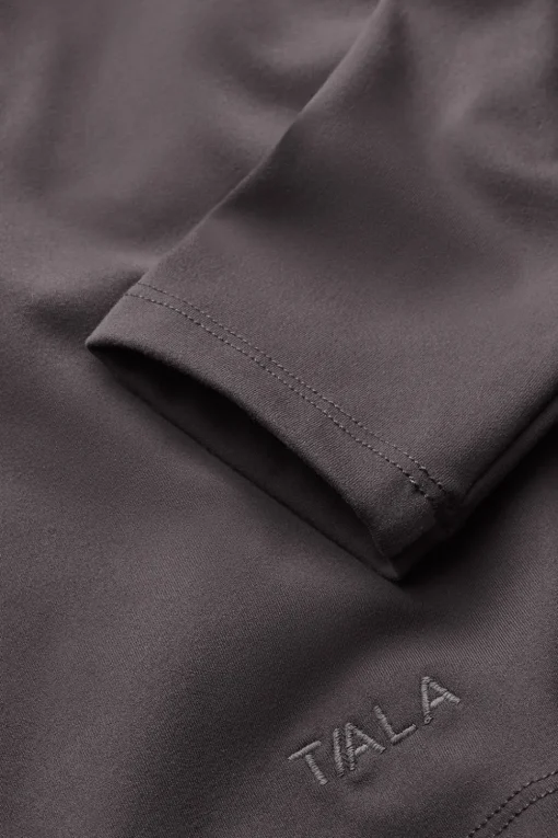 DayFlex Scoop Neck Top - Cool Espresso