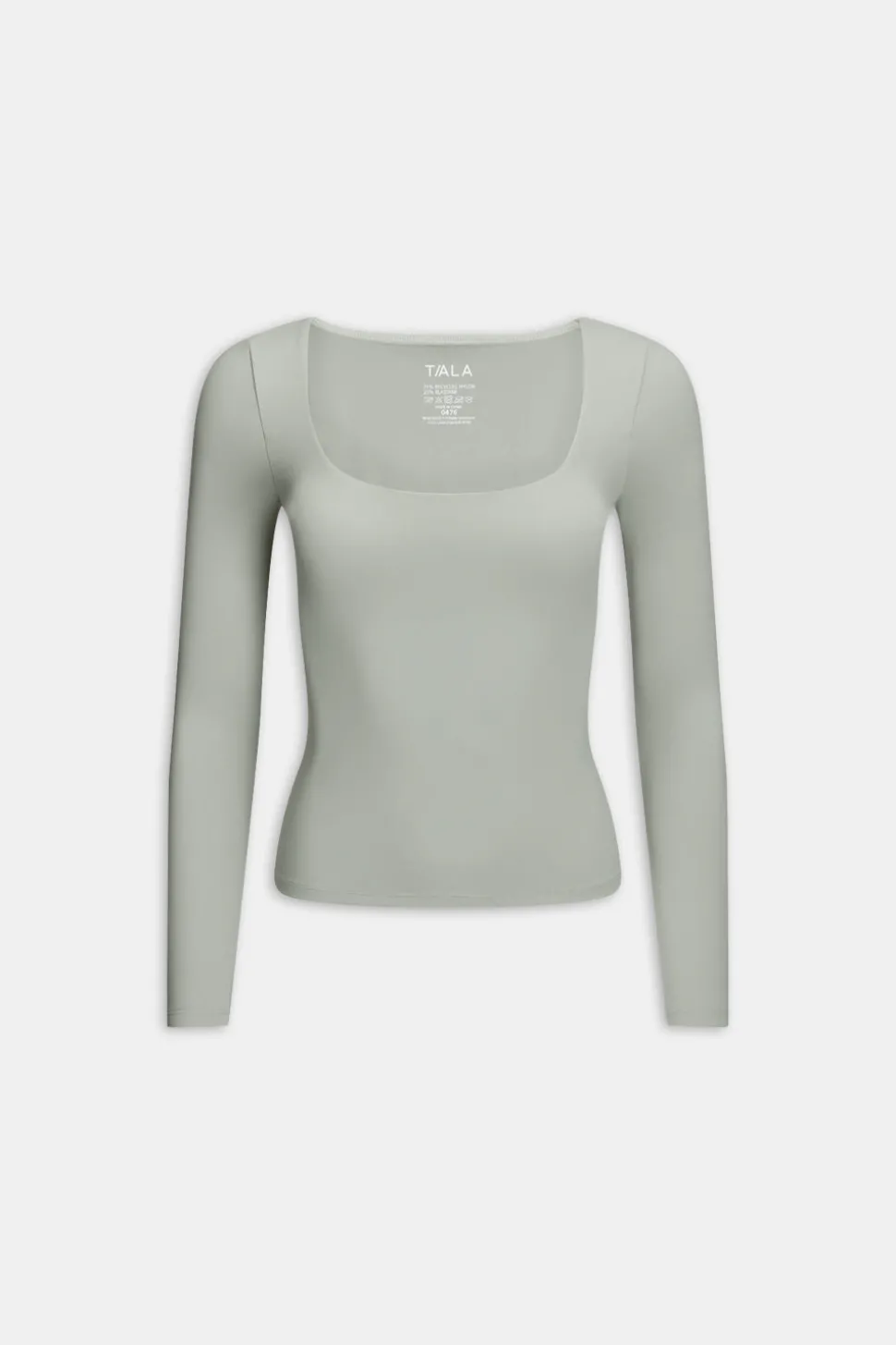 DayFlex Scoop Neck Top - Soft Sage