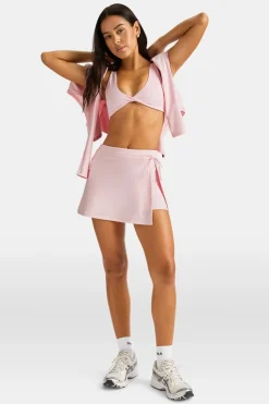 DayFlex Side Tie Skort - Ballet Slipper