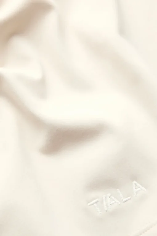 DayFlex Twist Back T-Shirt - Buttermilk