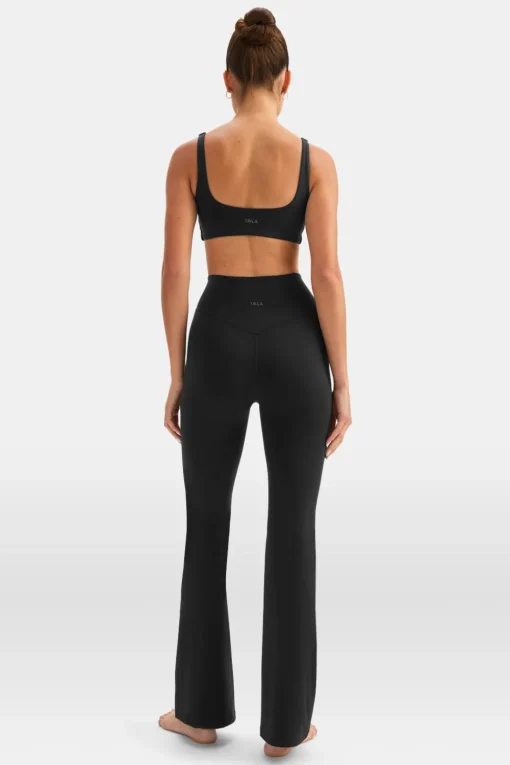 DayFlex Twist Front Sports Bra - Shadow Black