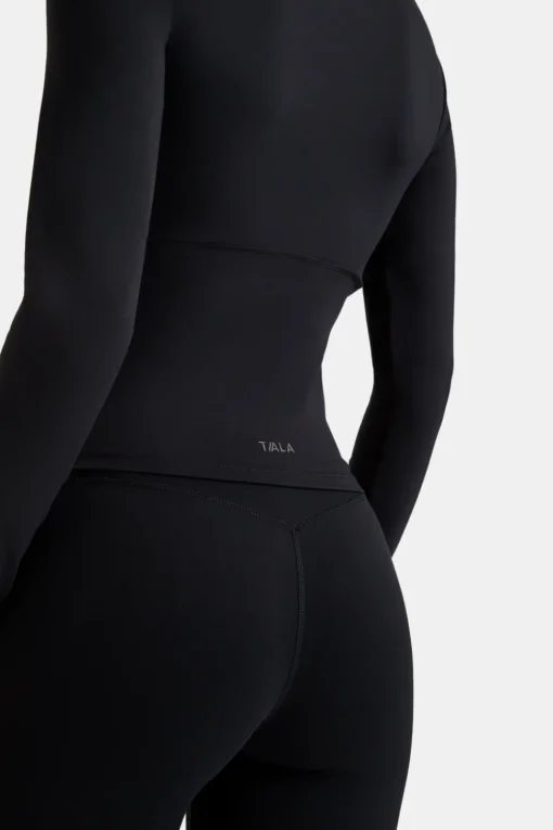 DayFlex V Neck Top - Shadow Black