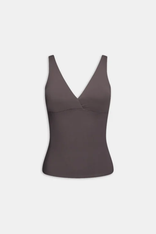 DayFlex V Neck Vest - Cool Espresso