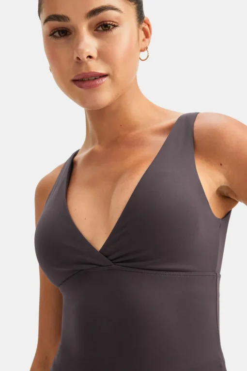 DayFlex V Neck Vest - Cool Espresso