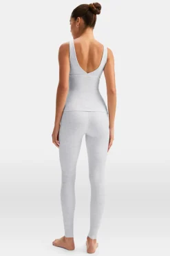 DayFlex V Neck Vest - Grey Marl