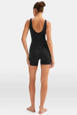 DayFlex V Neck Vest - Shadow Black