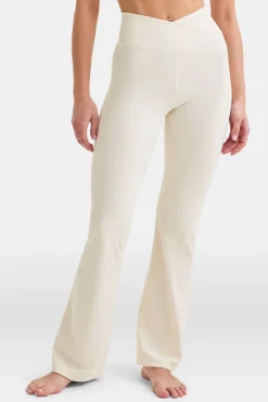 DayFlex Wrap Flared Yoga Pant - Buttermilk