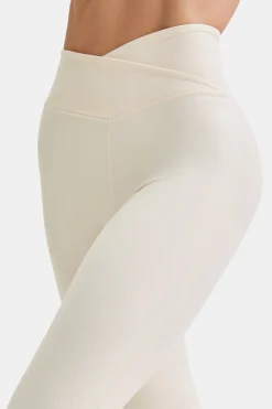 DayFlex Wrap Flared Yoga Pant - Buttermilk