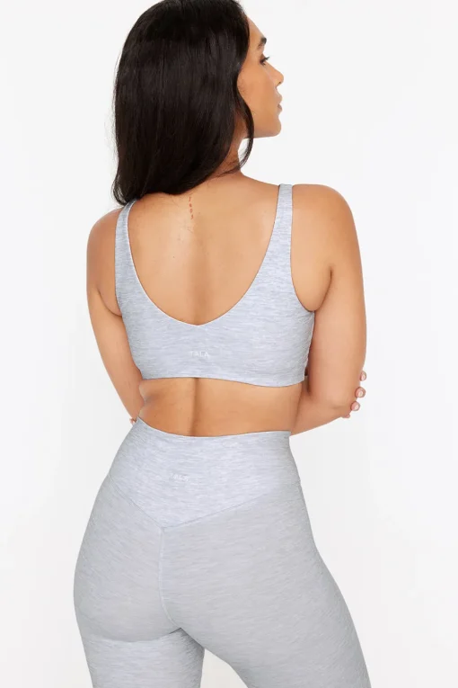 DayFlex Wrap Flared Yoga Pant - Grey Marl