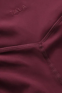 DayFlex Wrap Flared Yoga Pant - Burgundy