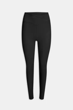 DayFlex Wrap High Waisted Legging - Shadow Black