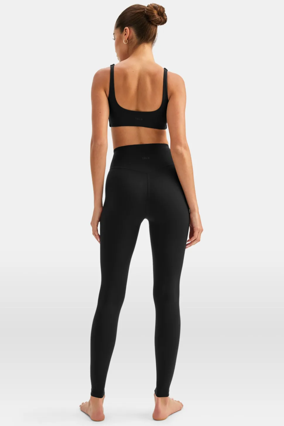 DayFlex Wrap High Waisted Legging - Shadow Black