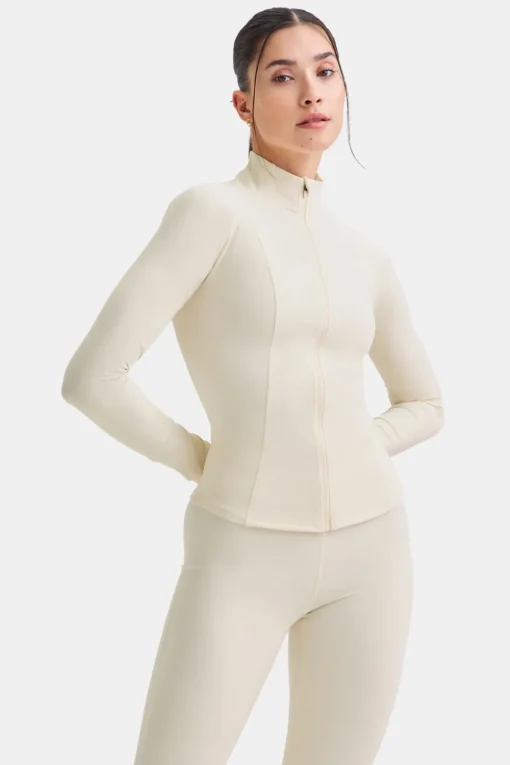 DayFlex Zip Through Jacket - Buttermilk