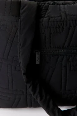 Essential Padded Tote Bag - Black