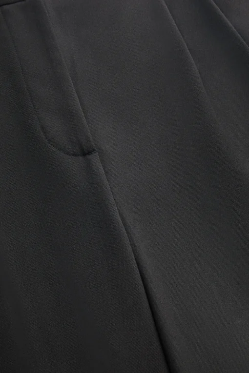 Everyday Tailoring Wide Leg Trousers - Black