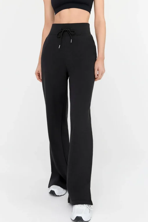 Everyday Wide Leg Jogger - Black