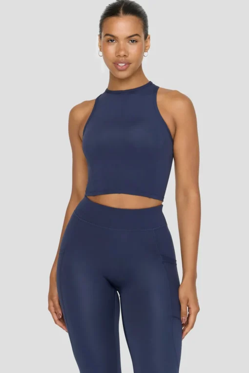 FormTech Open Back Racer Tank - Navy
