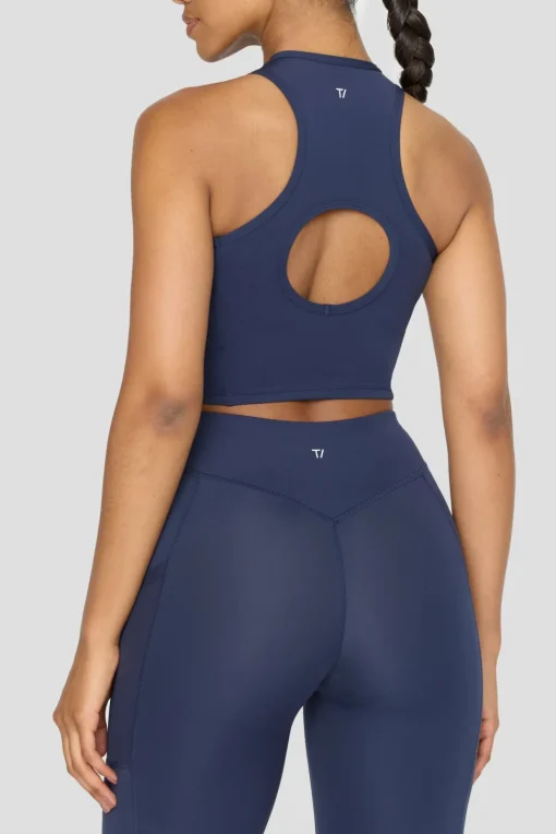 FormTech Open Back Racer Tank - Navy