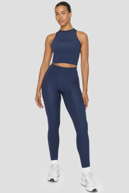 FormTech Open Back Racer Tank - Navy