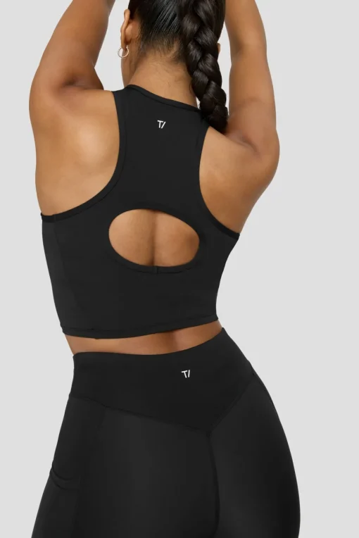 FormTech Open Back Racer Tank - Black