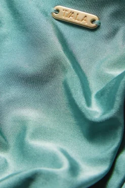 Gathered Bikini Bottom - Teal