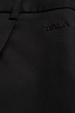 Heavyweight Linen Tailored Shorts - Black Onyx