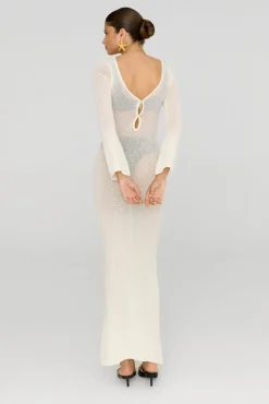 La Sirena Multiway Resort Knit Maxi Dress - Coconut Milk