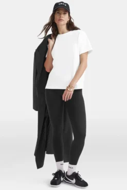 Longline Blazer Coat - Black