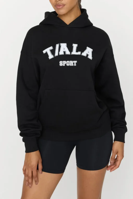 Oversized Club Hoodie - Black