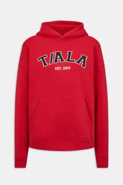 Oversized Club Hoodie - Chilli Red