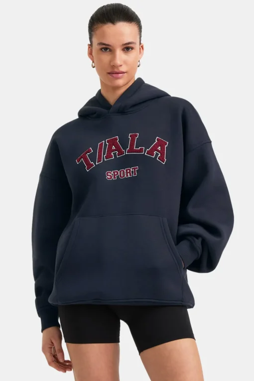 Oversized Club Hoodie - Midnight Blue