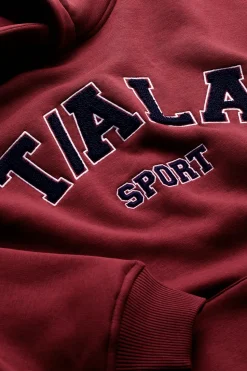 Oversized Club Hoodie - Vintage Red