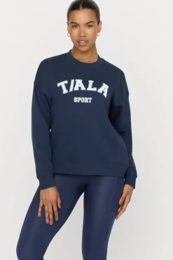 Oversized Club Sweatshirt - Navy