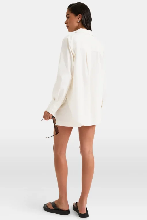 Poplin Shirt - Coconut Milk