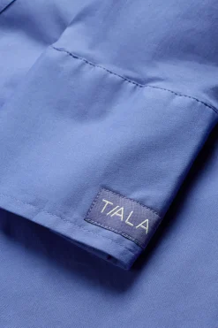 Poplin Shirt - Positano Blue