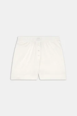 Poplin Short - Coconut Milk
