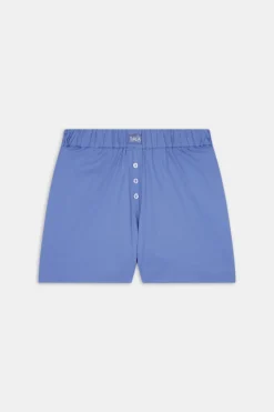 Poplin Short - Positano Blue