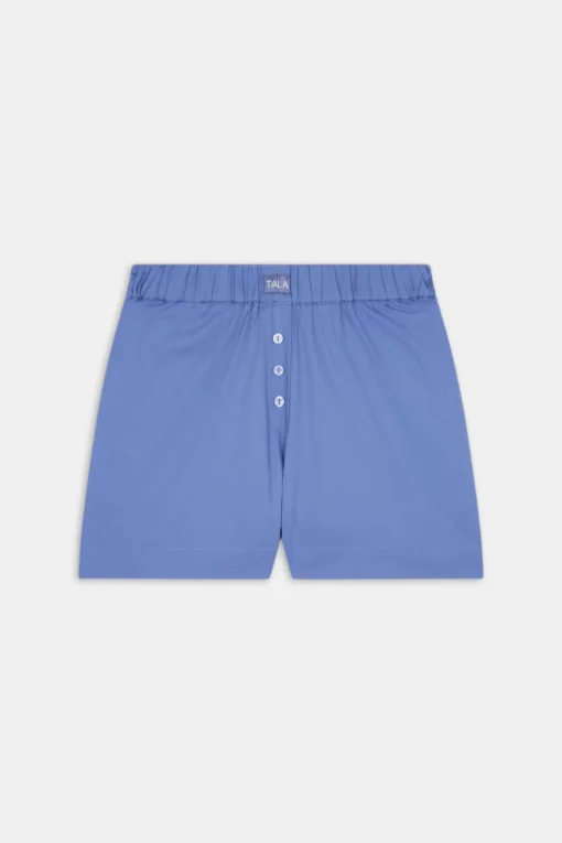 Poplin Short - Positano Blue