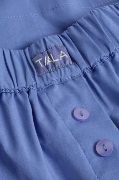 Poplin Short - Positano Blue