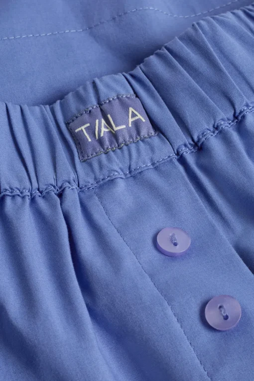Poplin Short - Positano Blue