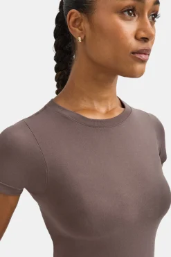 Sculpt Seamless Active T-Shirt - Dark Truffle