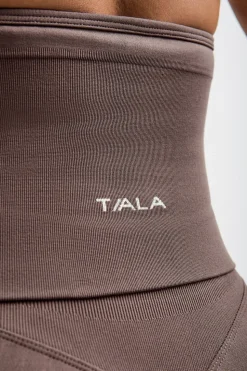 Sculpt Seamless Halter Tank - Dark Truffle