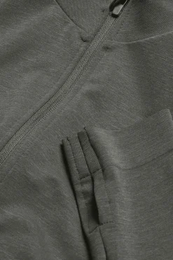 Sculpt Seamless Longline Jacket - Dark Olive