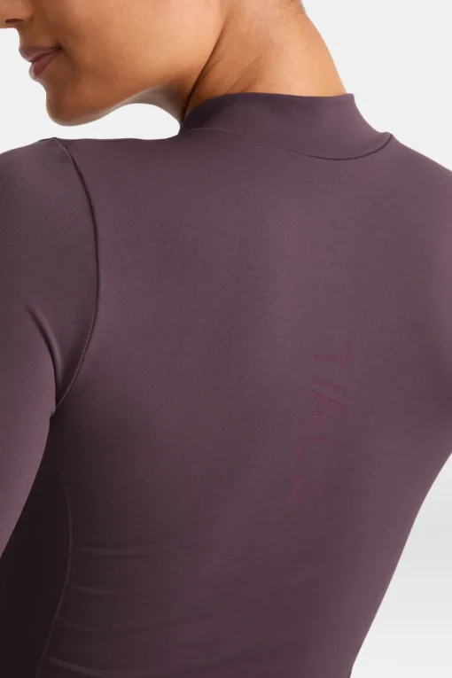 Sculpt Seamless Longline Jacket - Plum Marl